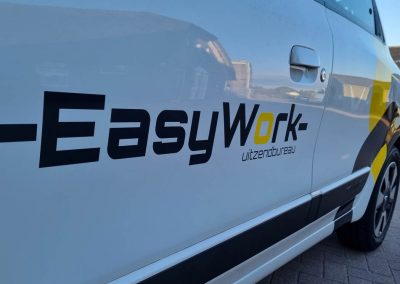 Mevo Sign bedrijfsauto belettering EasyWork